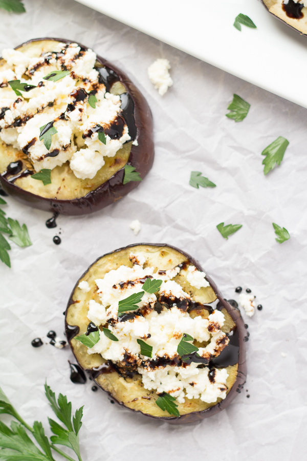 Grilled Eggplant with Ricotta and Balsamic Drizzle Kristine's Kitchen
