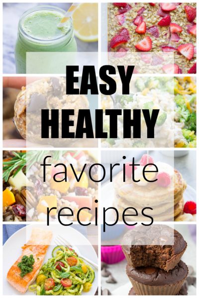 My Favorite Recipes of 2016! (Easy + Healthy)