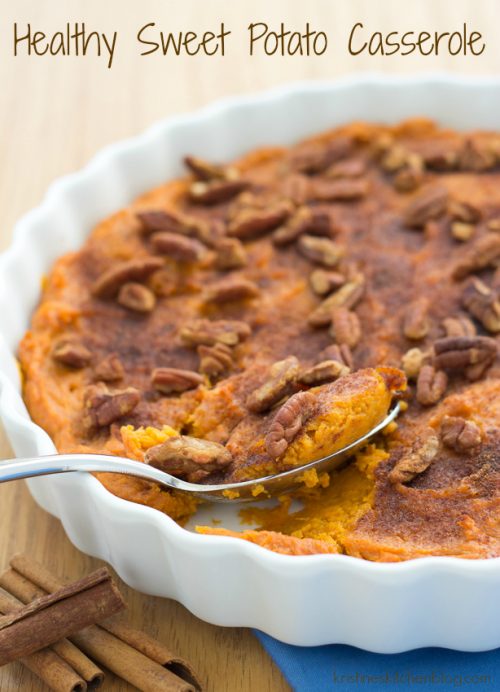 Healthy Sweet Potato Casserole Kristine's Kitchen