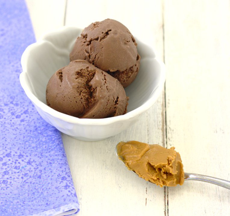 Chocolate Peanut Butter Ice Cream - Kristine's Kitchen
