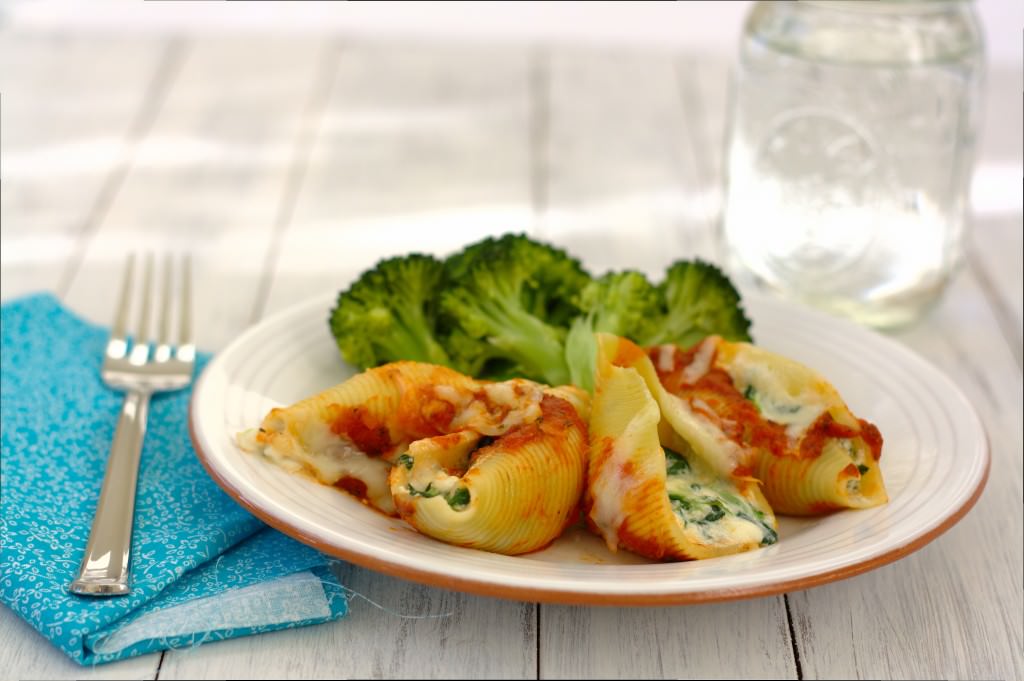 Cheesy Spinach Stuffed Shells Kristine S Kitchen