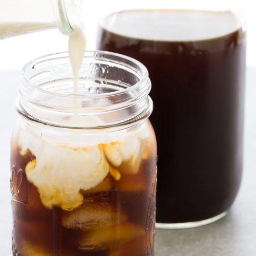 Cold Brew Coffee - Easy Iced Coffee Recipe - Kristine's Kitchen