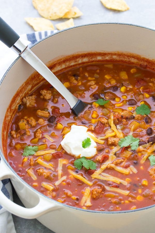 Turkey Taco Soup