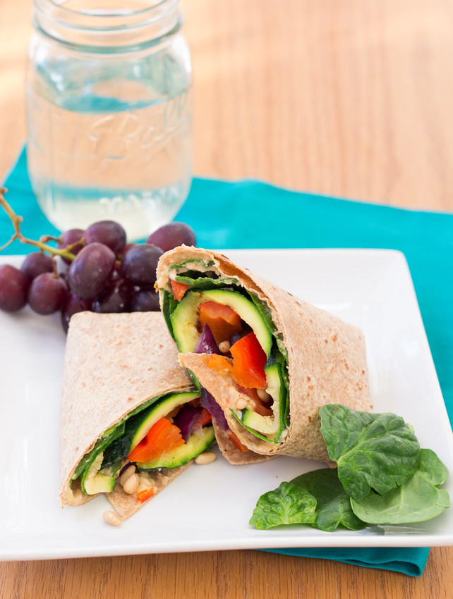 Grilled Vegetable Wrap