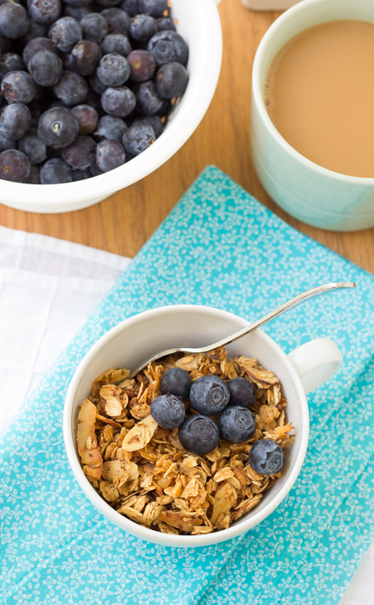 Honey Almond Flax Granola