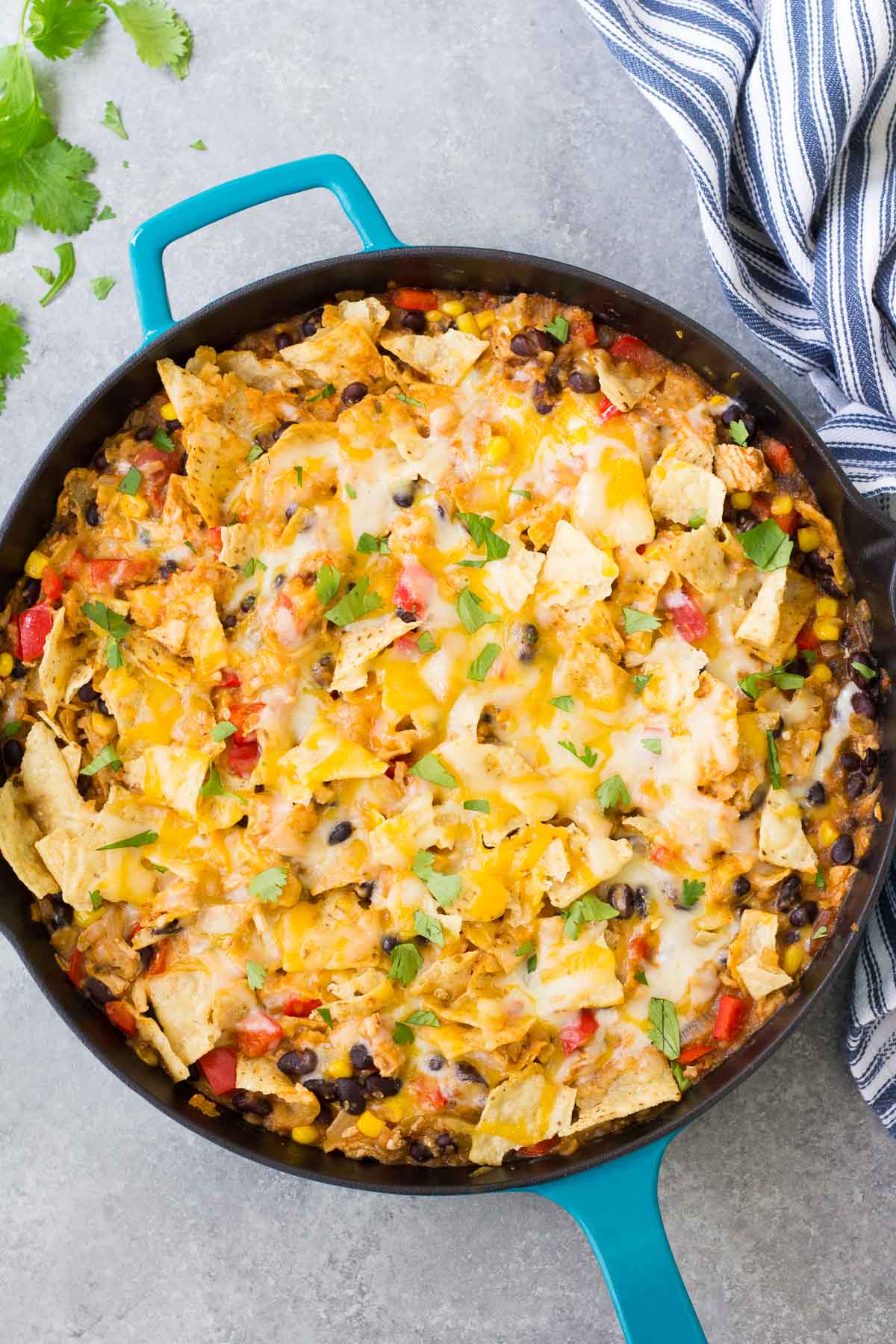 Chicken Tortilla Casserole One Pot Meal 