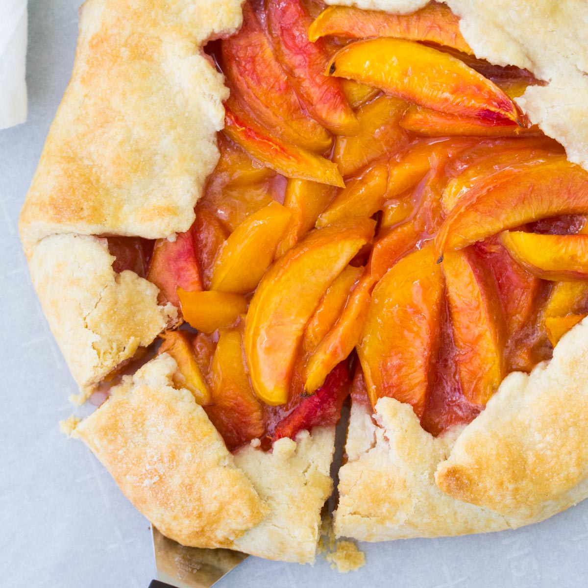 Peach Galette
