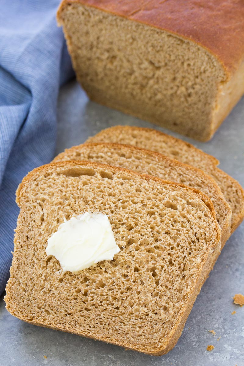 Best Whole Wheat Bread - Easy Homemade Bread Recipe