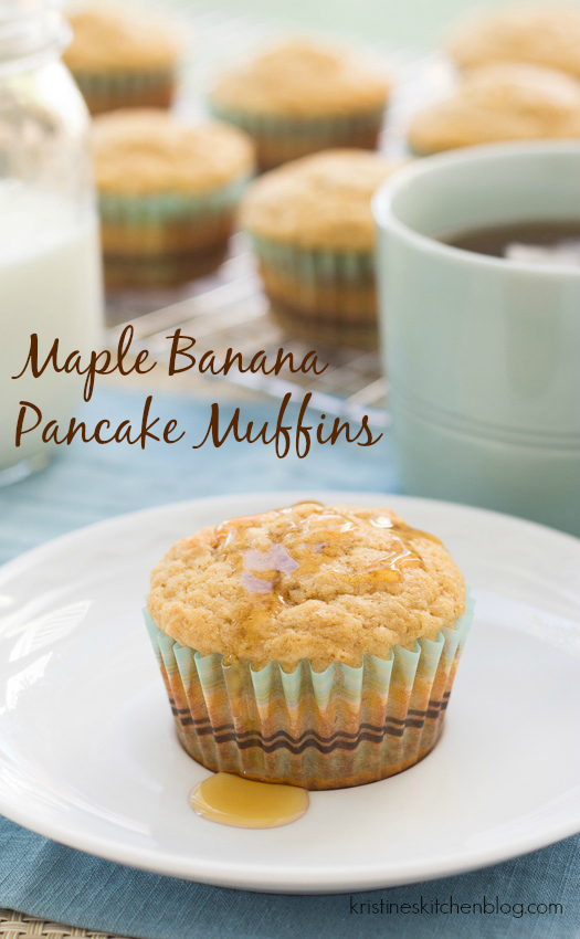 Maple Banana Pancake Muffins Kristine's Kitchen