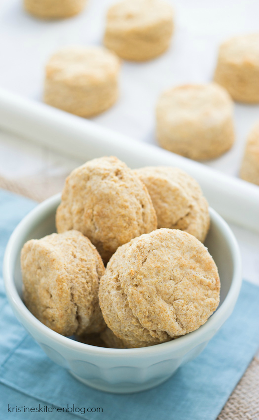 Easy Whole Wheat Biscuits - Kristine's Kitchen