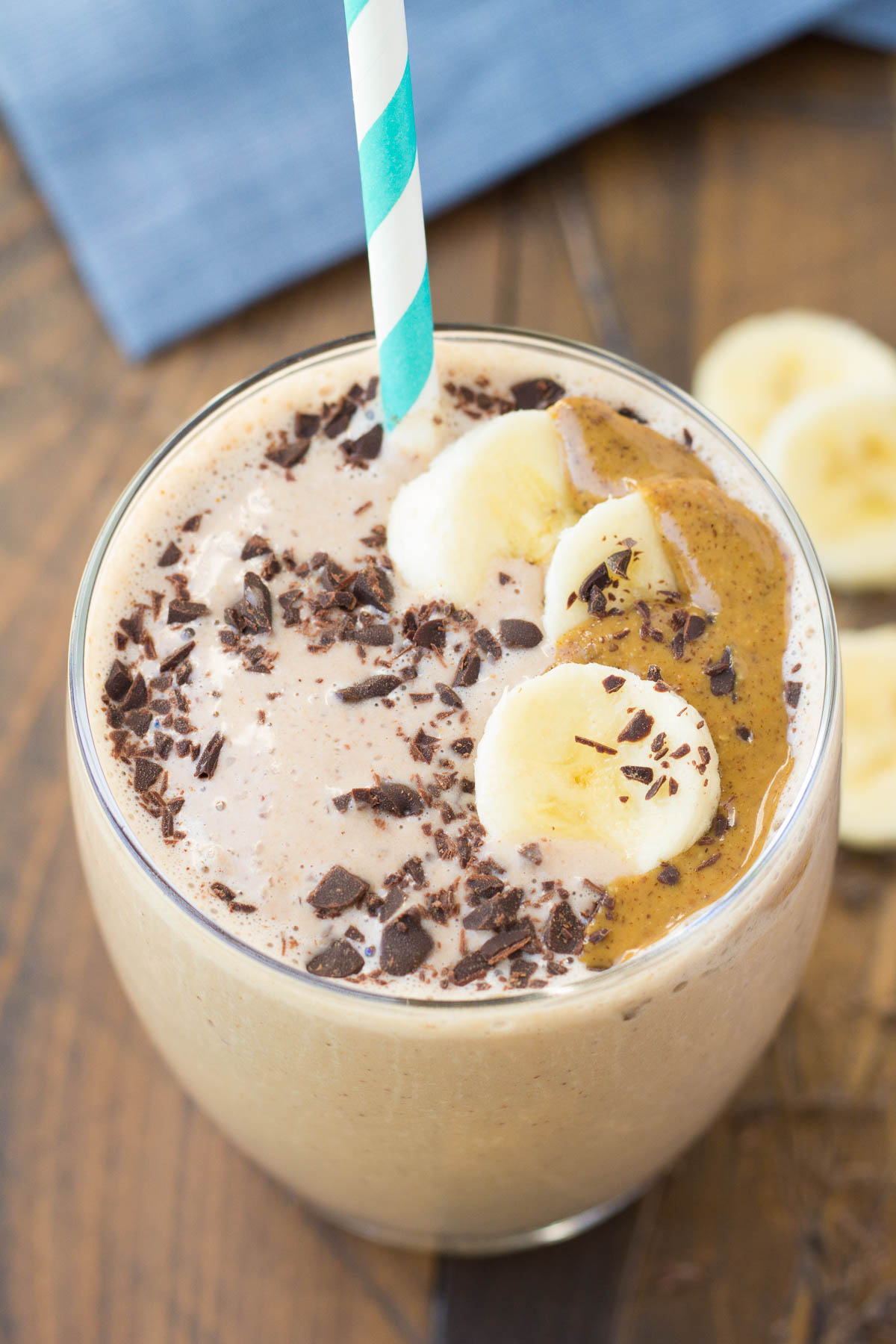 Cocoa Almond Protein Smoothie - Kristine's Kitchen