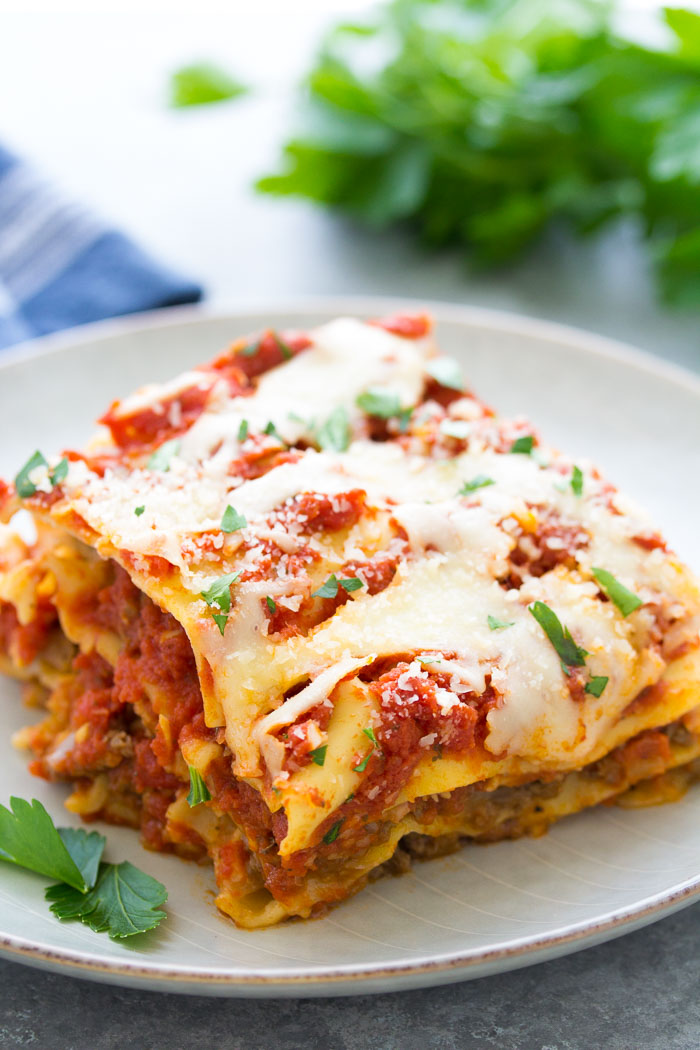 Easy Slow Cooker Lasagna