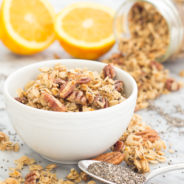 Orange Chia Granola