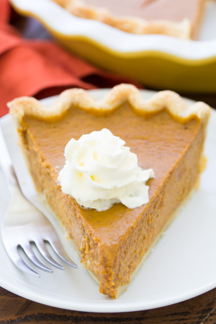 Pumpkin Pie Recipe Card