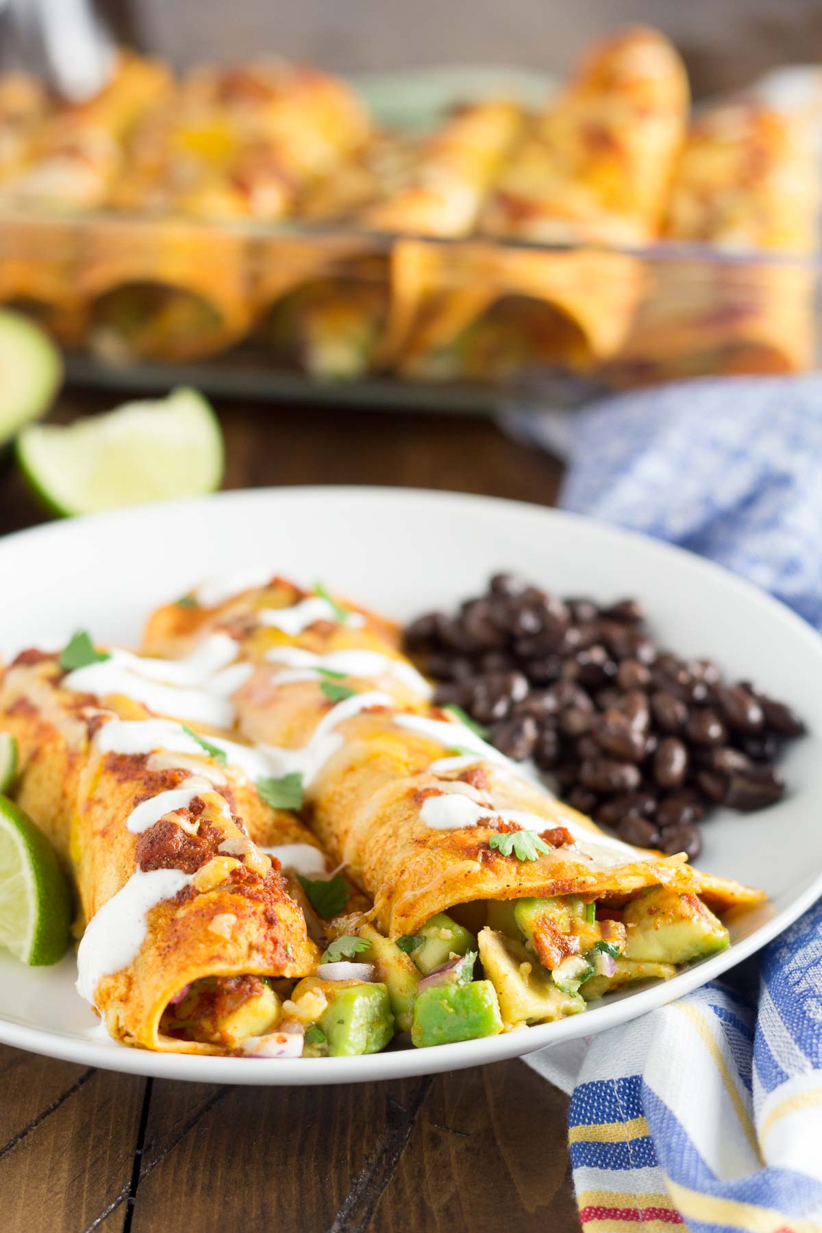 Avocado Enchiladas