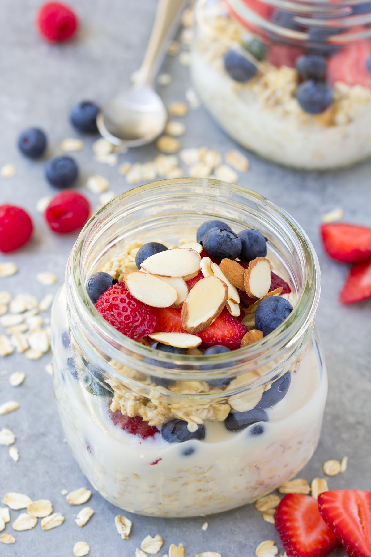 Easy Overnight Oats Recipe Kristine s Kitchen creamy-oats-and-honey-clean-eating-with-kids