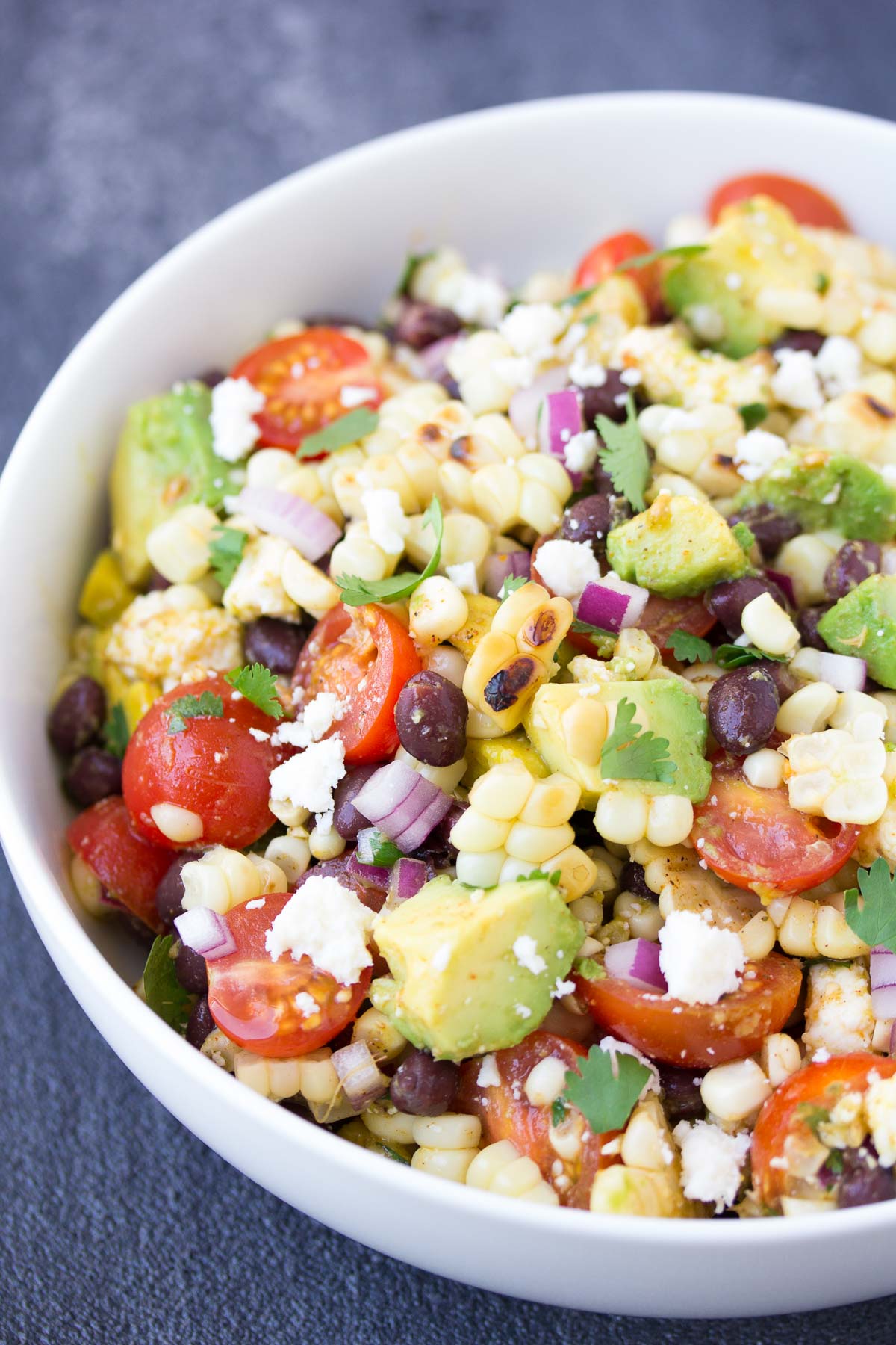 Summer Grilled Corn Salad