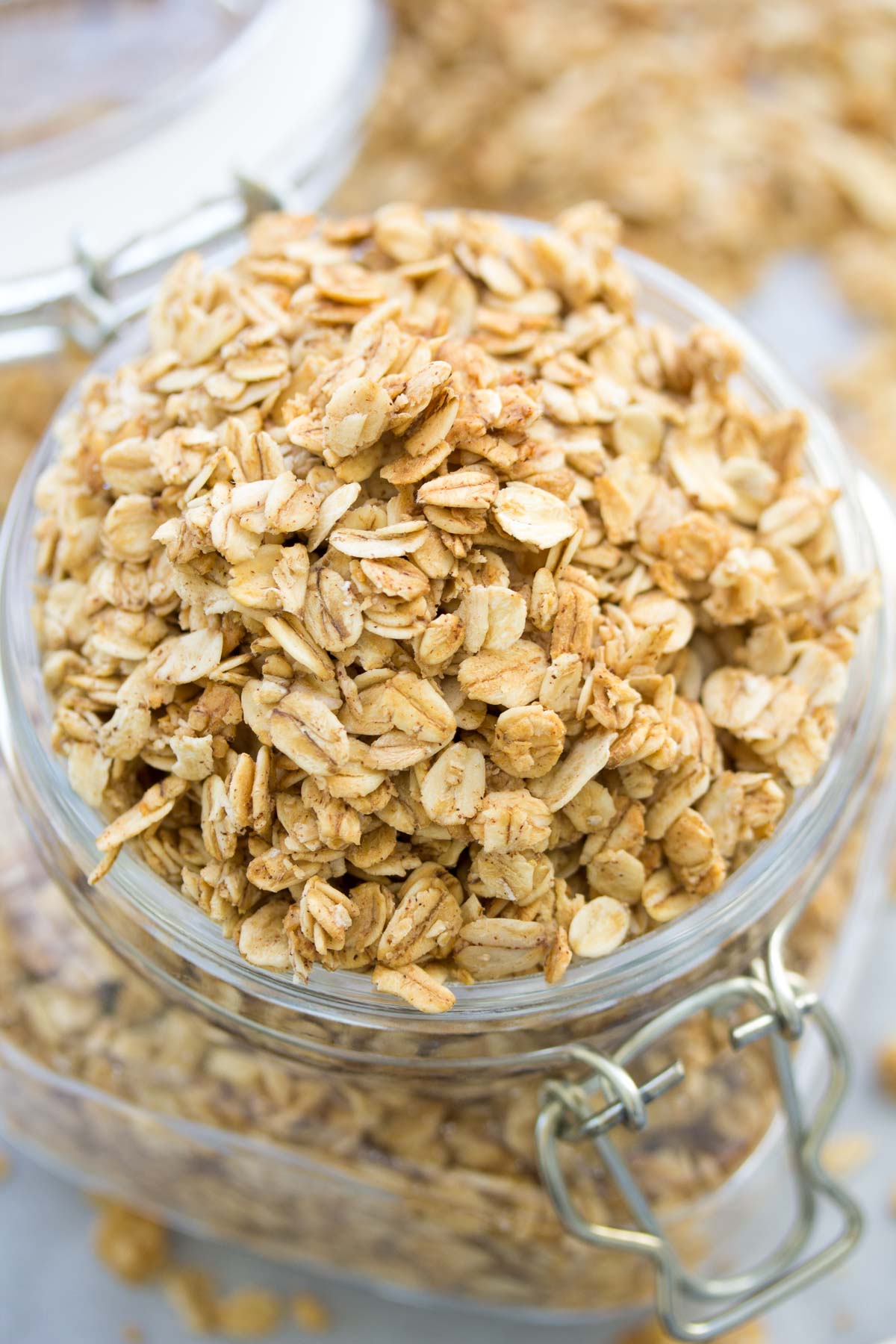 4 Ingredient Easy Granola Recipe