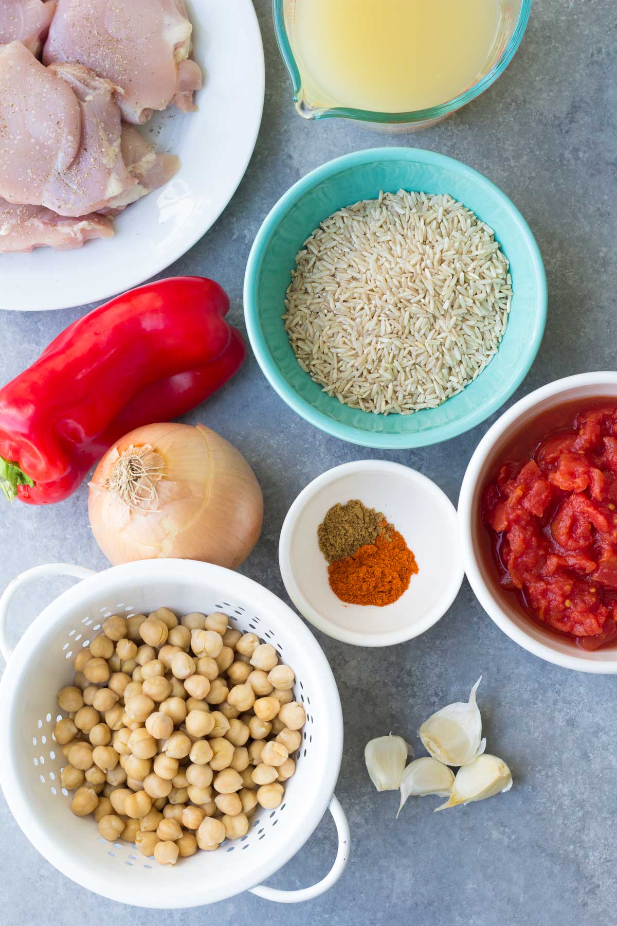 One Pot Spanish Chickpea Chicken
