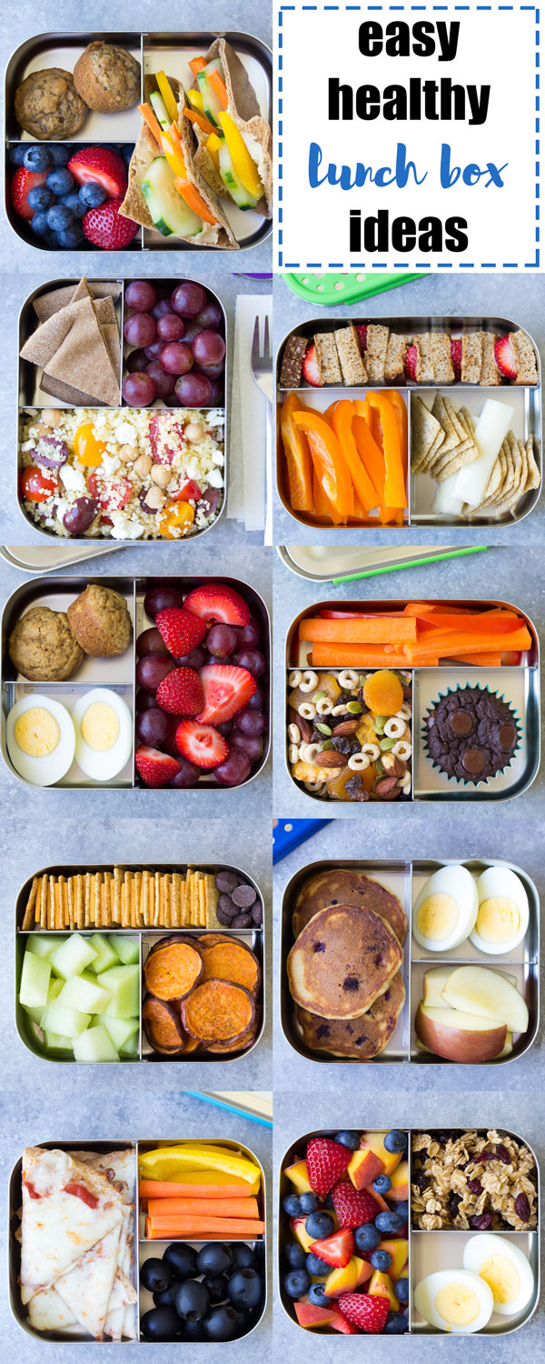 10 More Healthy Lunch Ideas for Kids (for the School Lunch Box or Home)
