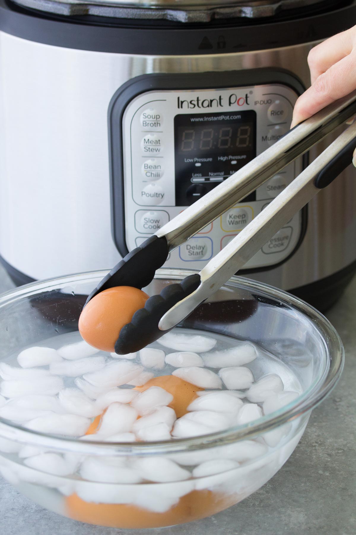 Easy Peel Instant Pot Hard Boiled Eggs - Kristine's Kitchen