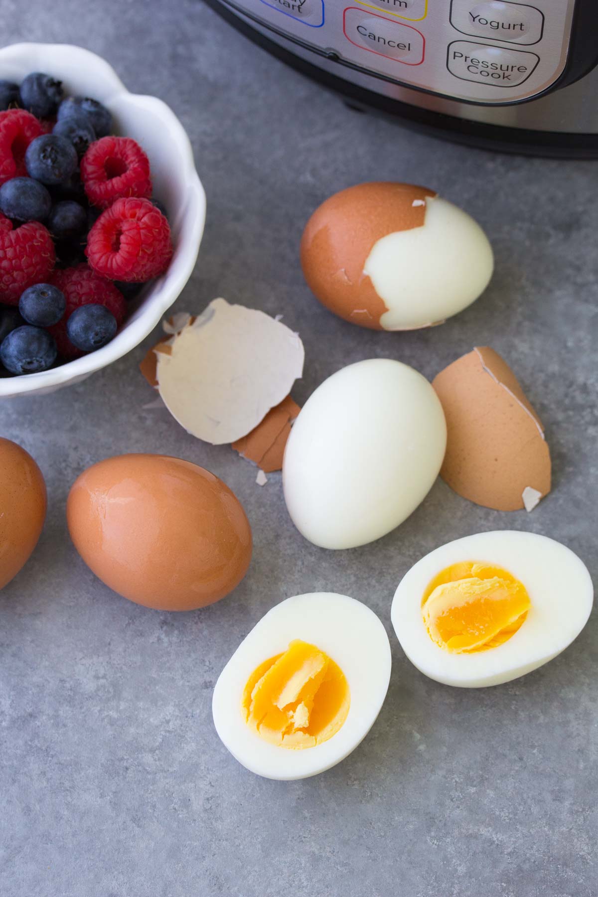 Easy Peel Instant Pot Hard Boiled Eggs Kristine's Kitchen