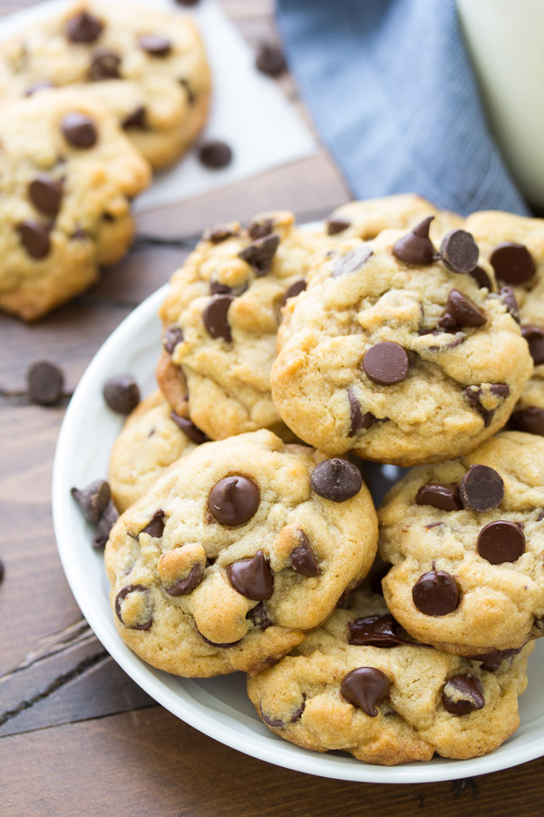 Chewy Chocolate Chip Cookies - A Slice of Style