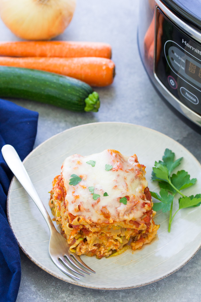 Slow Cooker Turkey Lasagna
