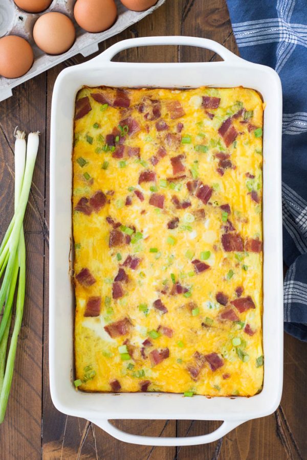 Easy Breakfast Casserole with Hash Browns