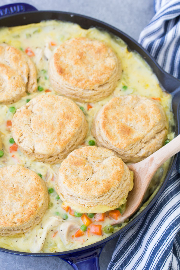 Chicken Pot Pie With Biscuits Kristine S Kitchen