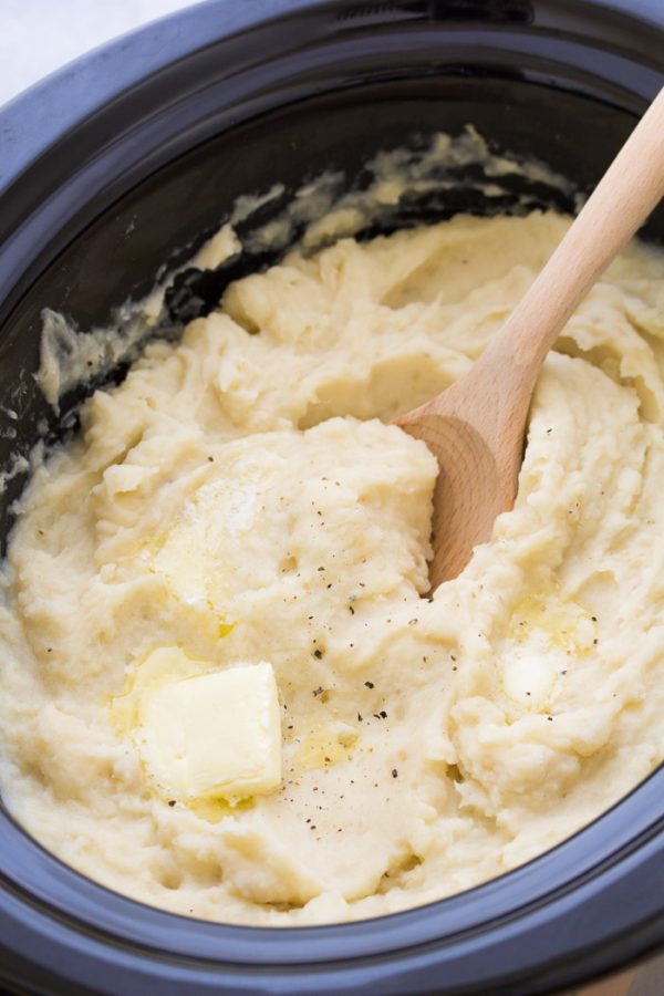 Crock Pot Mashed Potatoes (No Boil)