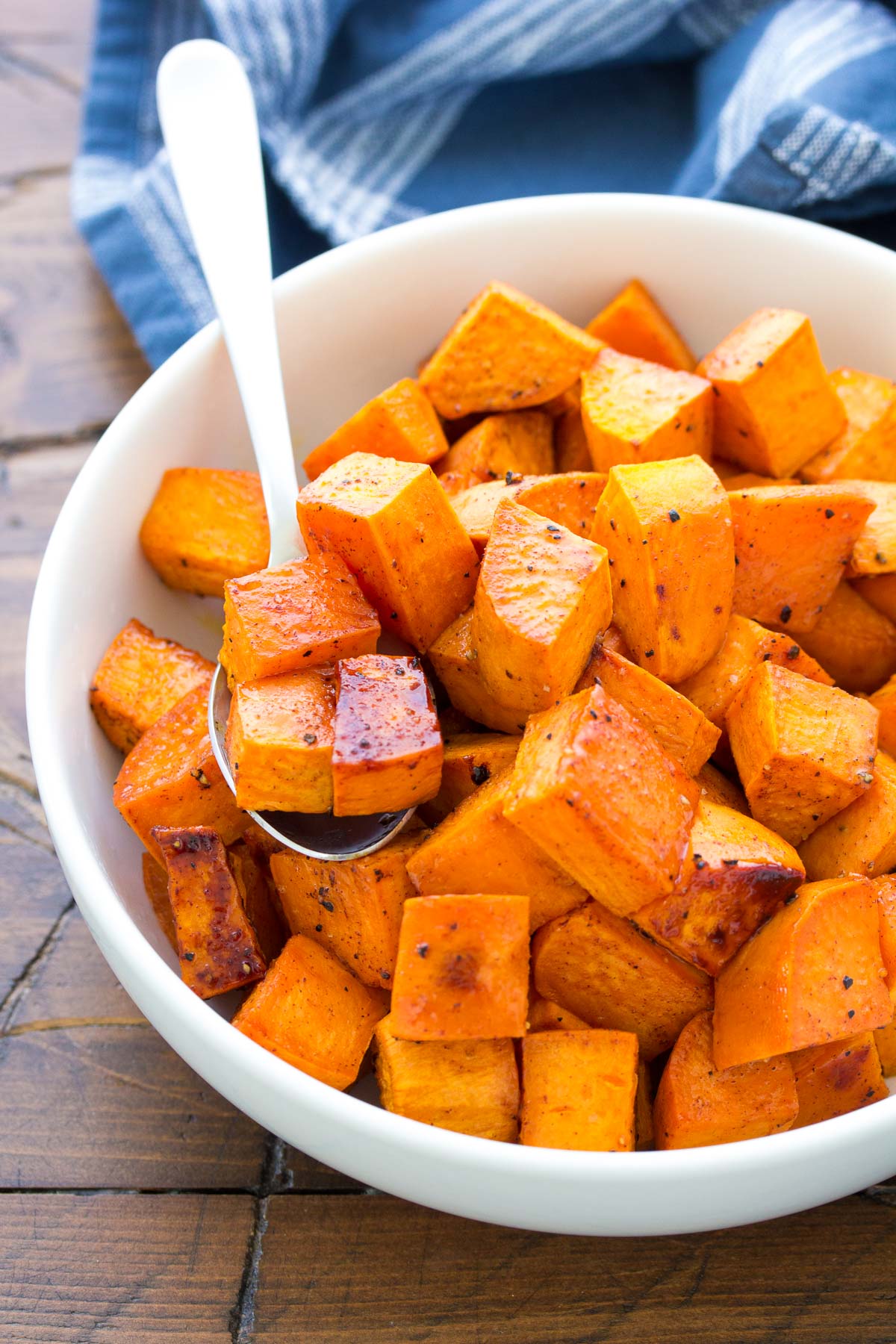 Honey Roasted Sweet Potatoes Kristine s Kitchen
