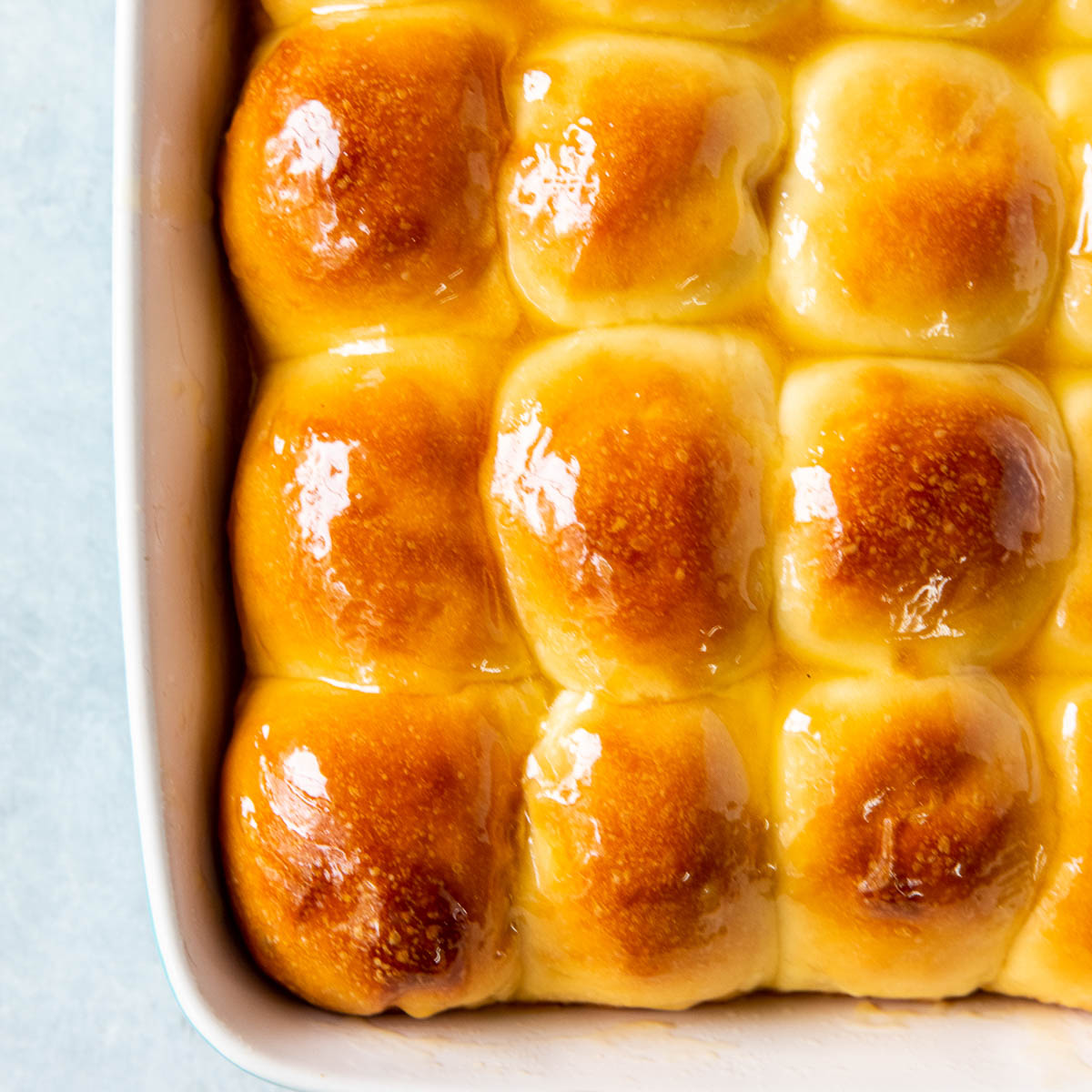 Honey Yeast Rolls - Soft & Fluffy, with Honey Butter!