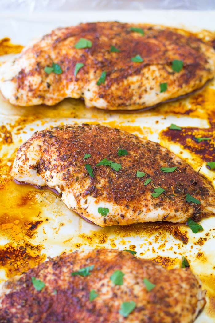 Baked Chicken Breast - Juicy And Flavorful!