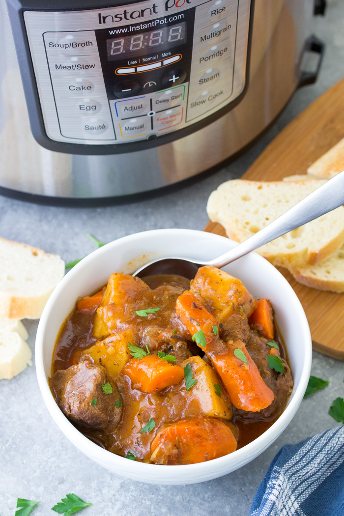 Instant Pot Beef Stew - Easy Pressure Cooker Recipe