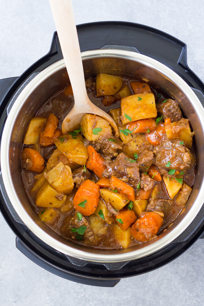 Instant Pot Beef Stew - Easy Pressure Cooker Recipe