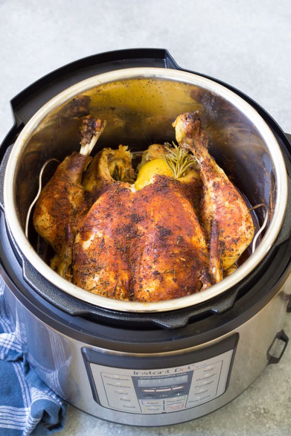 How to Cook a Whole Chicken in an Instant Pot - Fresh or Frozen ...