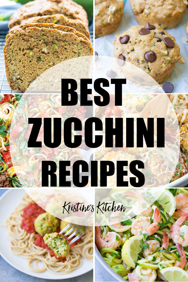 35+ Best Zucchini Recipes - Healthy Meals & Delicious Desserts