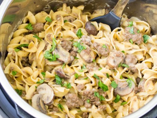 Instant pot recipes online stroganoff