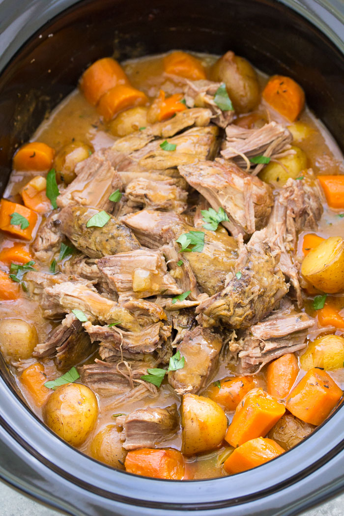 Slow Cooker Pot Roast - Easy Crock Pot Recipe!