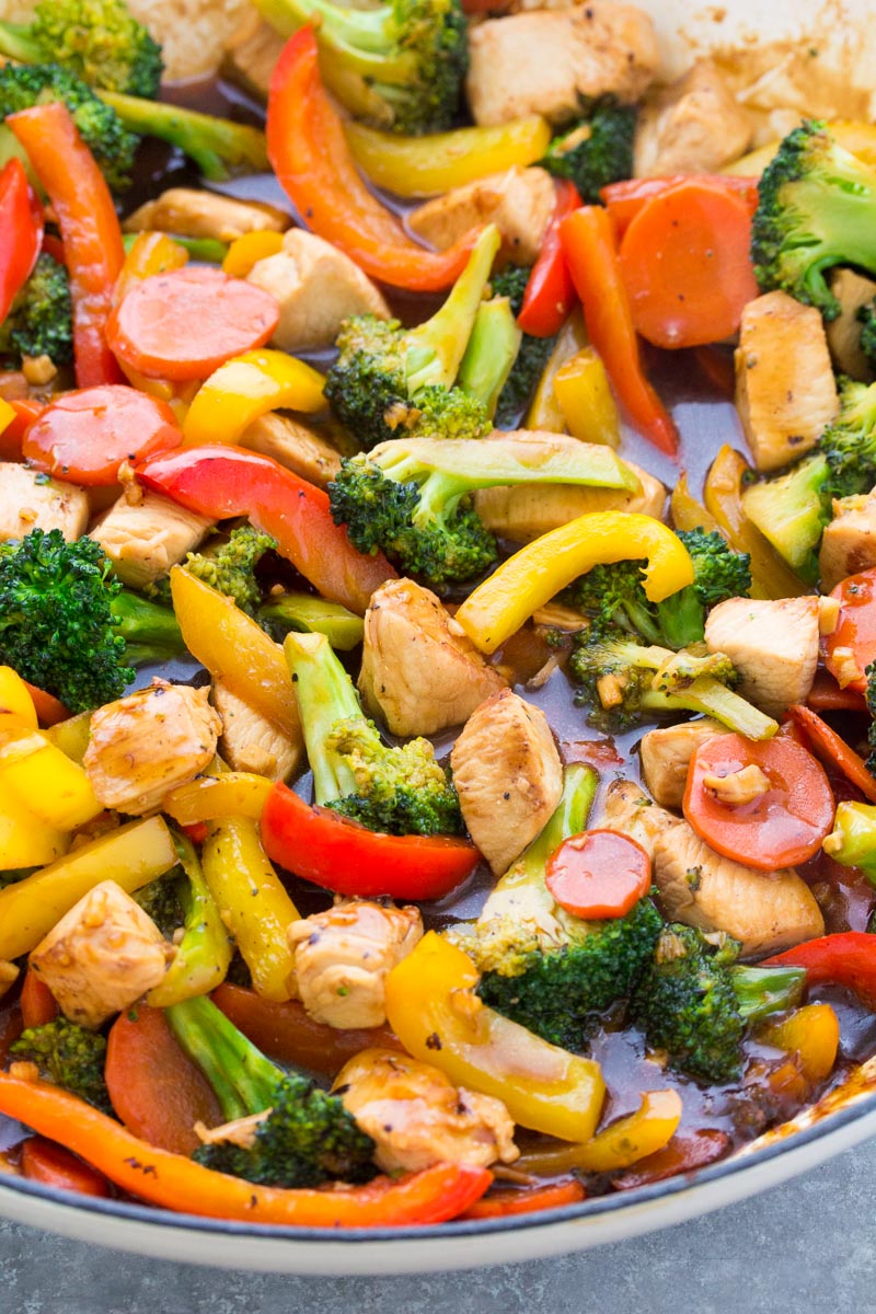 Chicken Stir Fry - Easy And Healthy Recipe!