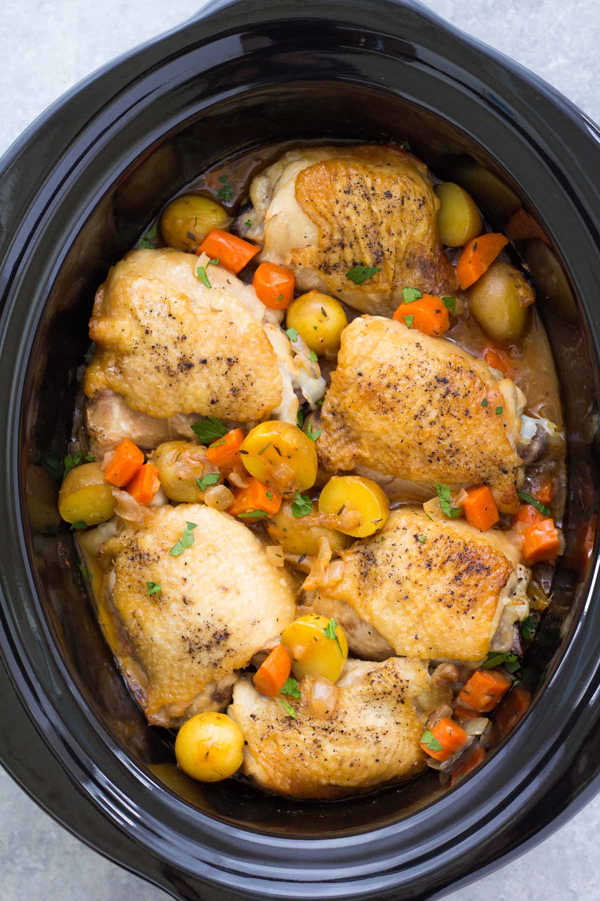 Crockpot Chicken and Potatoes