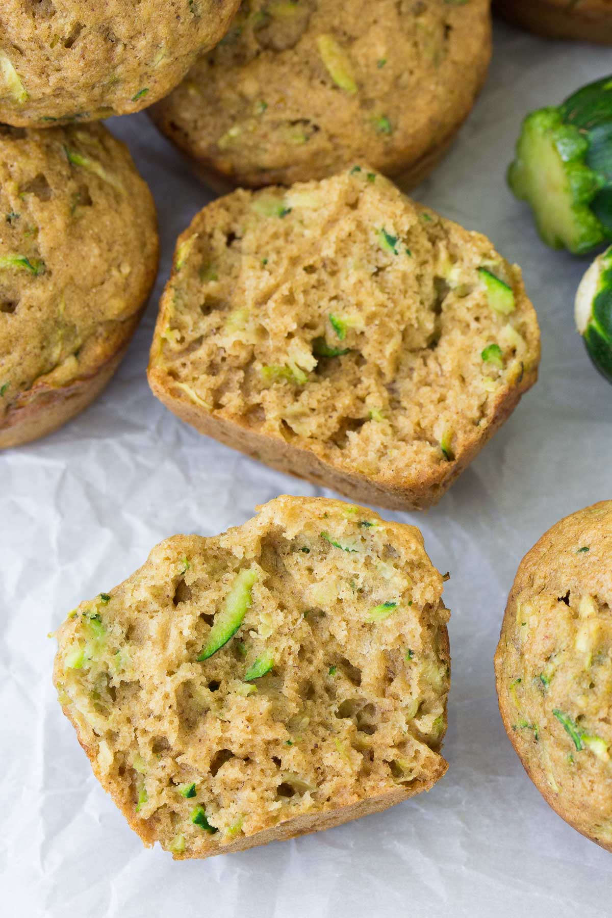 Zucchini Muffins - Easy & Healthy Recipe!