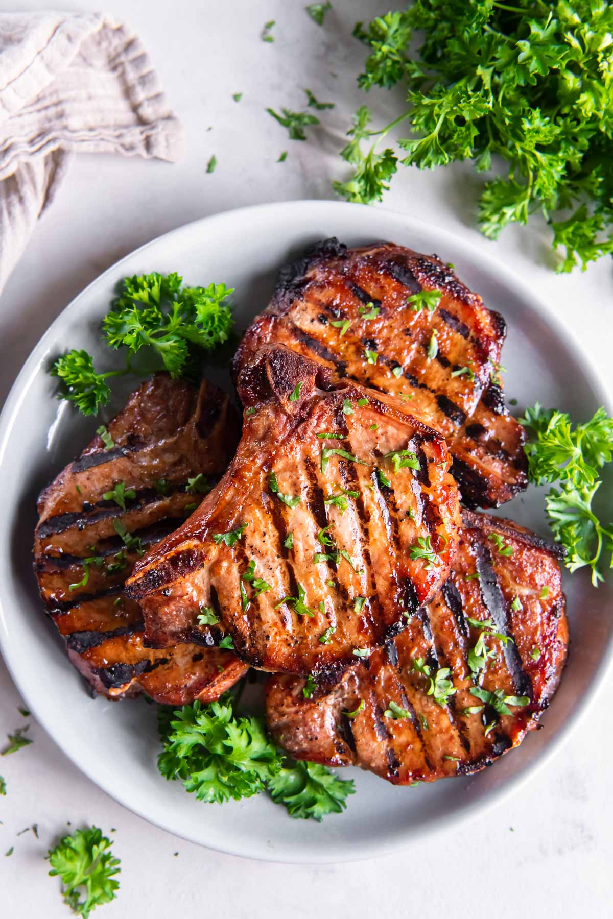 Grilled Pork Chops {Best Easy Recipe}