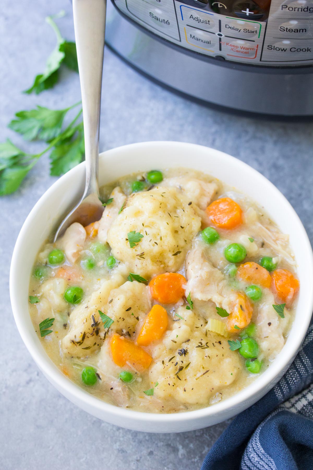 Instant Pot Chicken And Dumplings - The Best From Scratch Recipe!