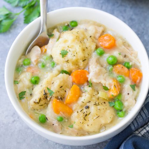 chicken dumpling soup instant pot