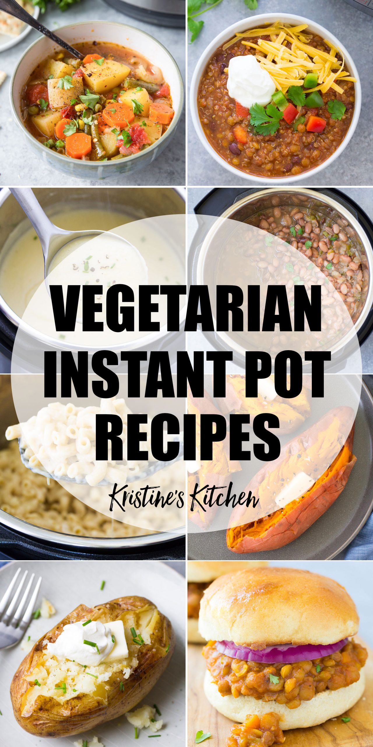 15 Easy Vegetarian Instant Pot Meals - Cozy Peach Kitchen