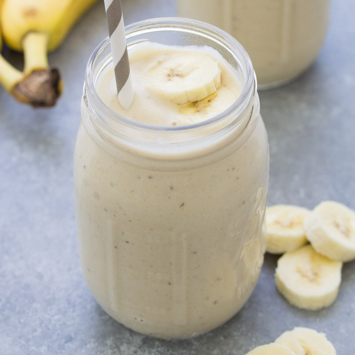 Top 44+ imagen banana smoothie ingredients