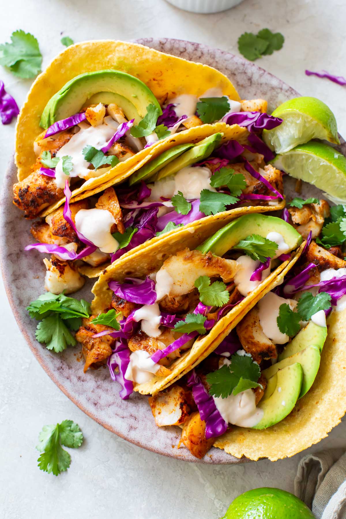 Easy Fish Tacos - The BEST Fish Taco Recipe with Fish Taco Sauce!