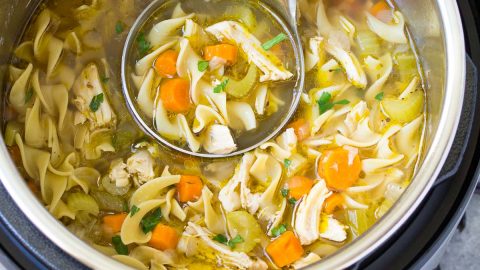 Instant Pot Chicken Noodle Soup